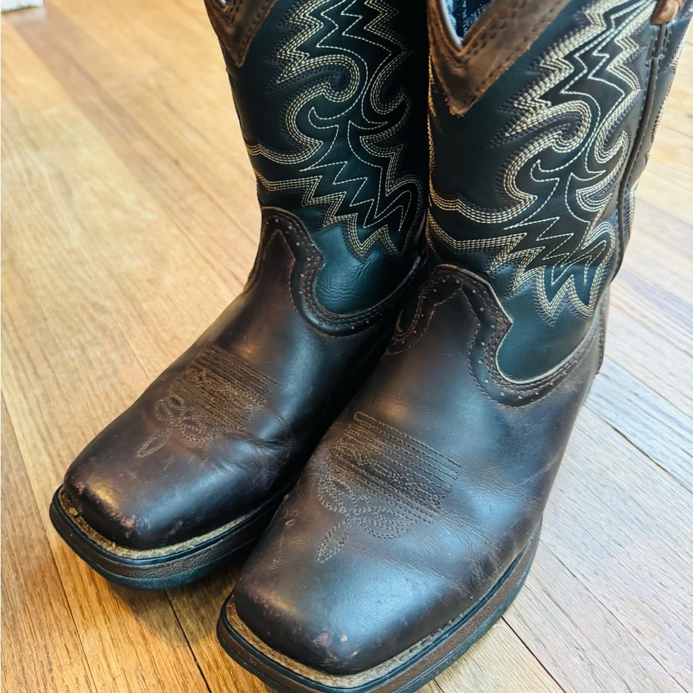 Durango Kids Brown and Black Western Boots